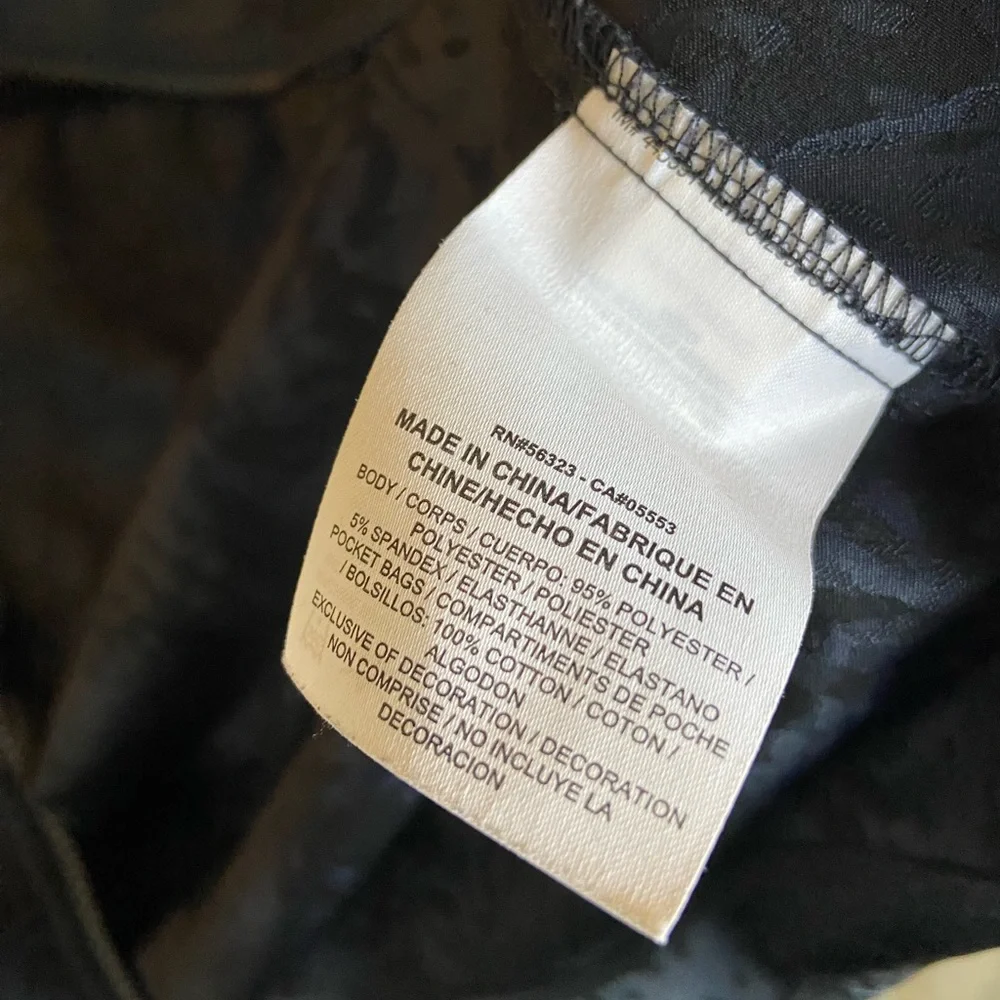 Nike full zip jacquard navy jacket, size M